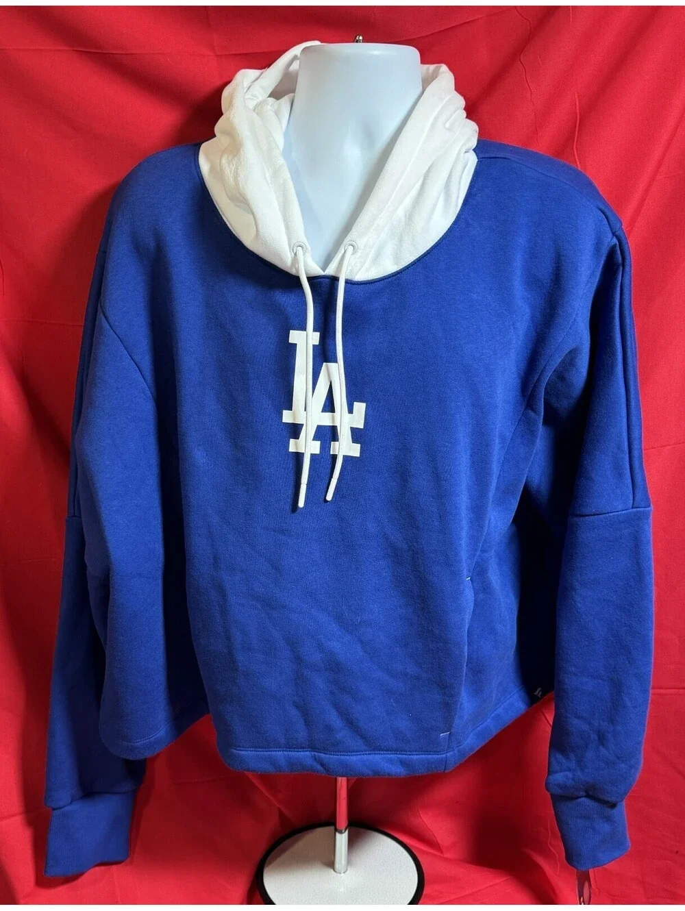 Fanatics Los Angeles Dodgers Oversized Legacy Pullover Hoodie Women's 3XL NWT